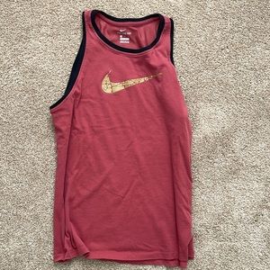 Nike crackle swoosh tank